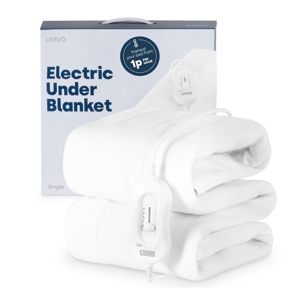 LIVIVO Electric Under Blanket - Single