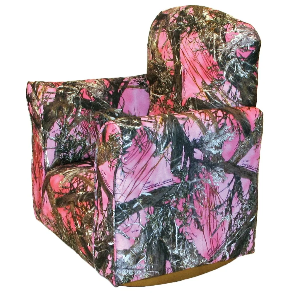 Toddler Rocker in True Timber MC2 Printed Cotton