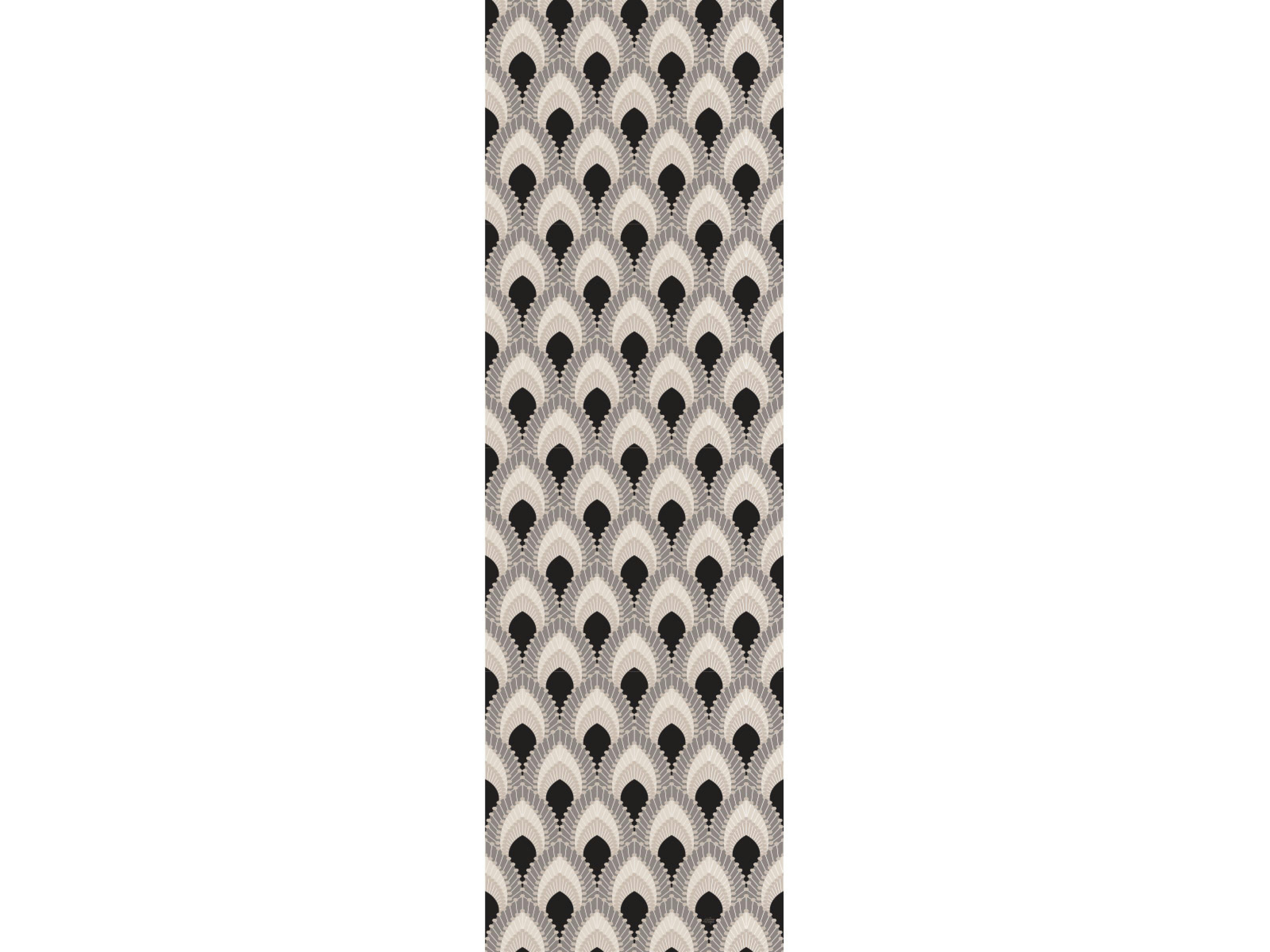 - Papier peint adhésif plumes de paon 80cmx2m50