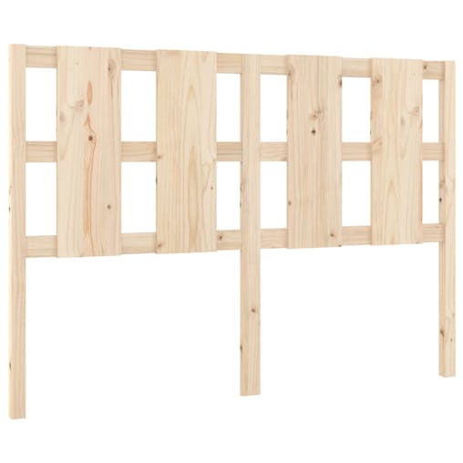 NNEVL Bed Headboard 140.5x4x100 cm Solid Wood Pine