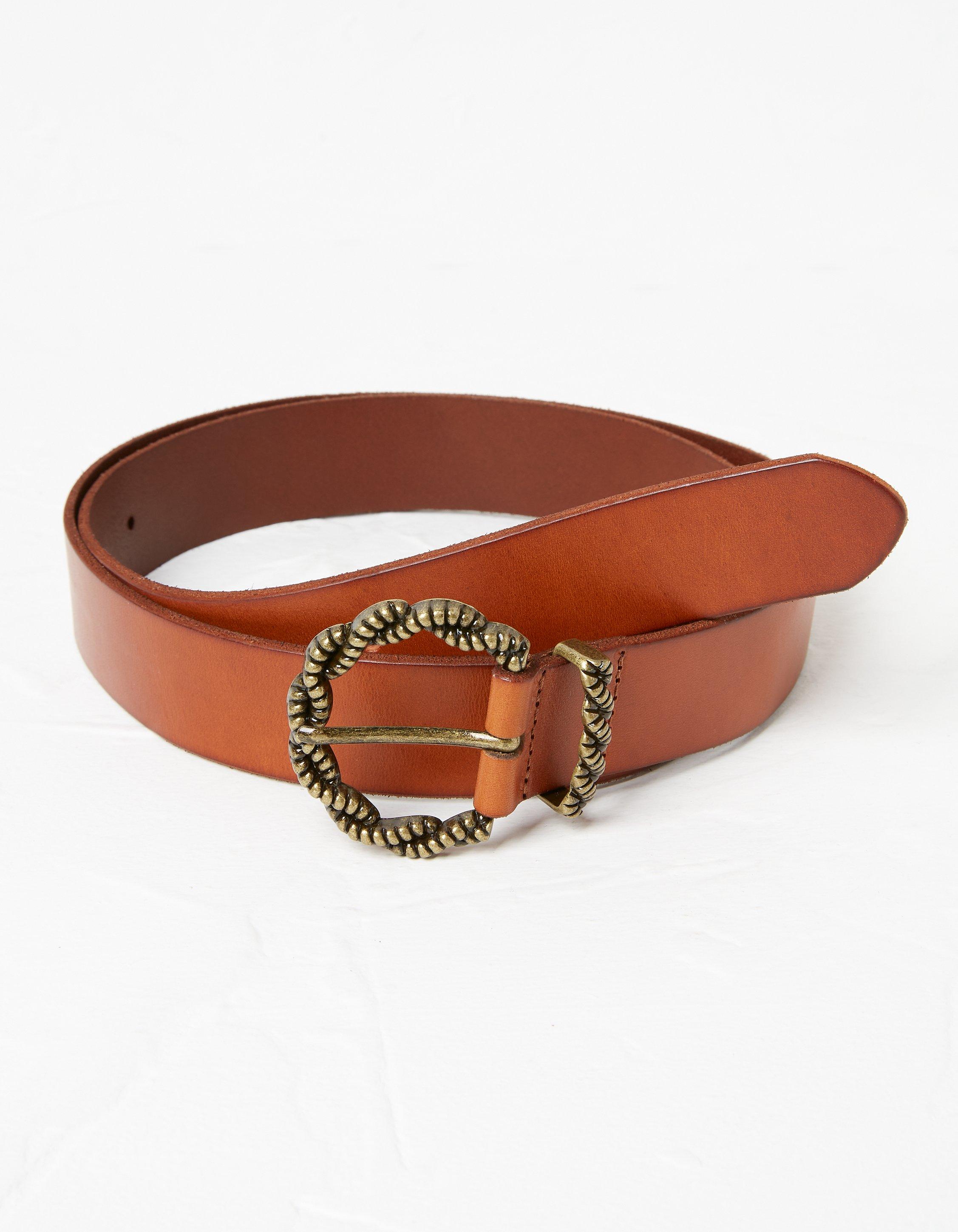Leather Buckle Belt