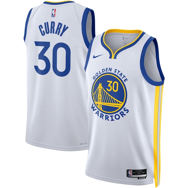 Stephen Curry Golden State Warriors Nike Unisex Swingman Jersey - Association Edition - White/Royal