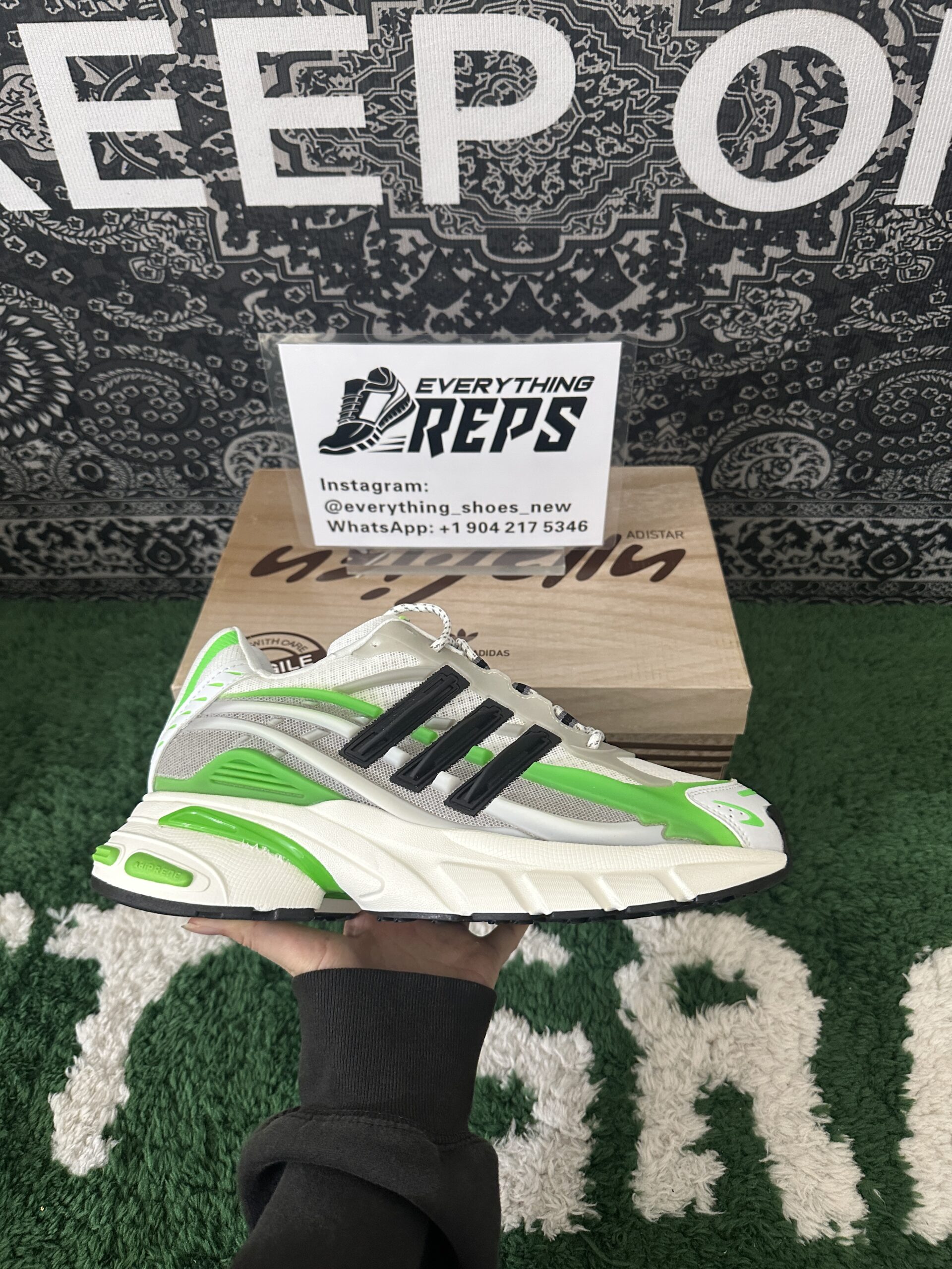 Adidas Adistar Jellyfish Pharrell Williams Focus Green White