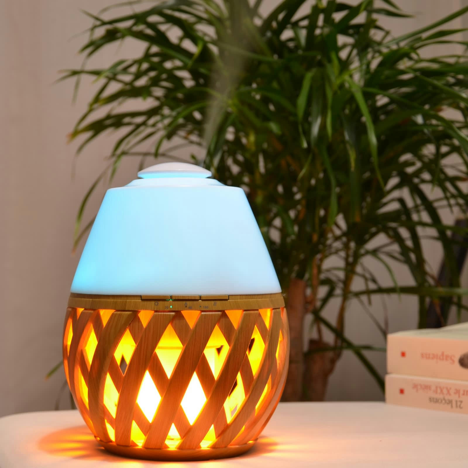 DOLSIA - Diffuseur d'huiles essentielles ultrasonique éclairage led Dolsia