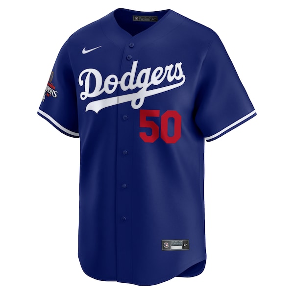 Mookie Betts Los Angeles Dodgers Nike 2024 World Series Champions Alternate Limited Player Jersey - Royal
