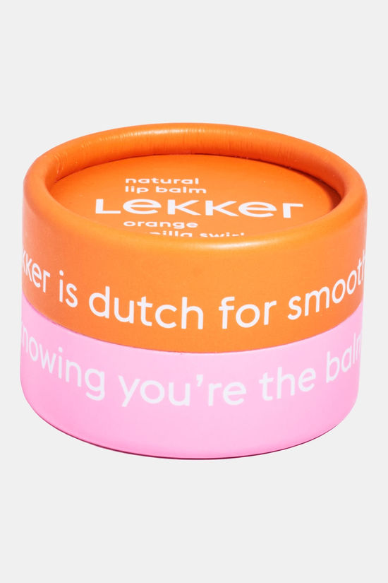 The Lekker Company Orange Vanilla Swirl Lippenbalsem