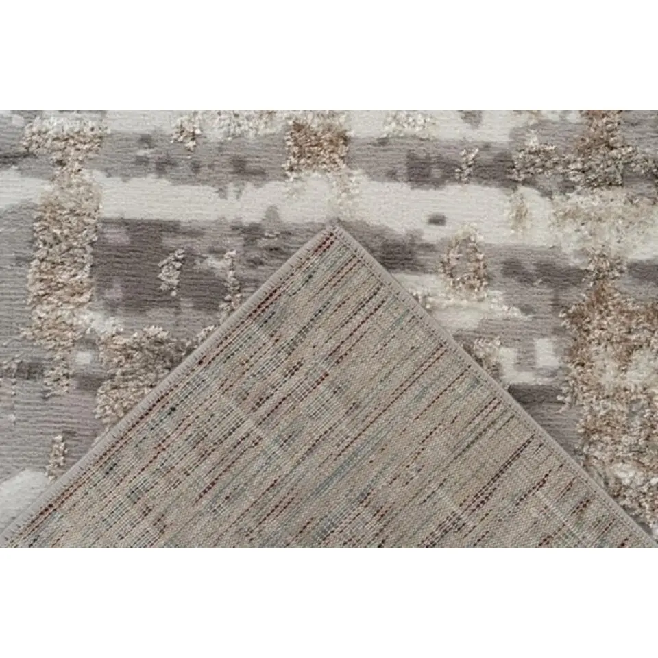 Lalee Vloerkleed Milas - Polyester - 200x290 cm zilver beige