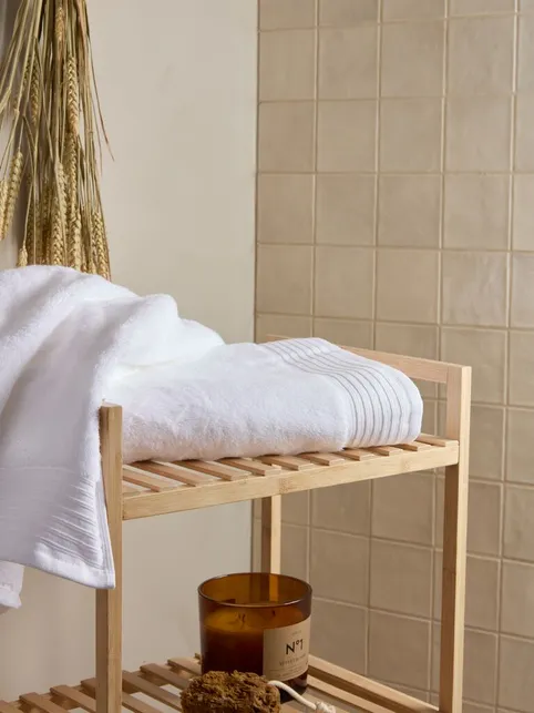 Badehåndklæde SORUNDA 70x140 hvid