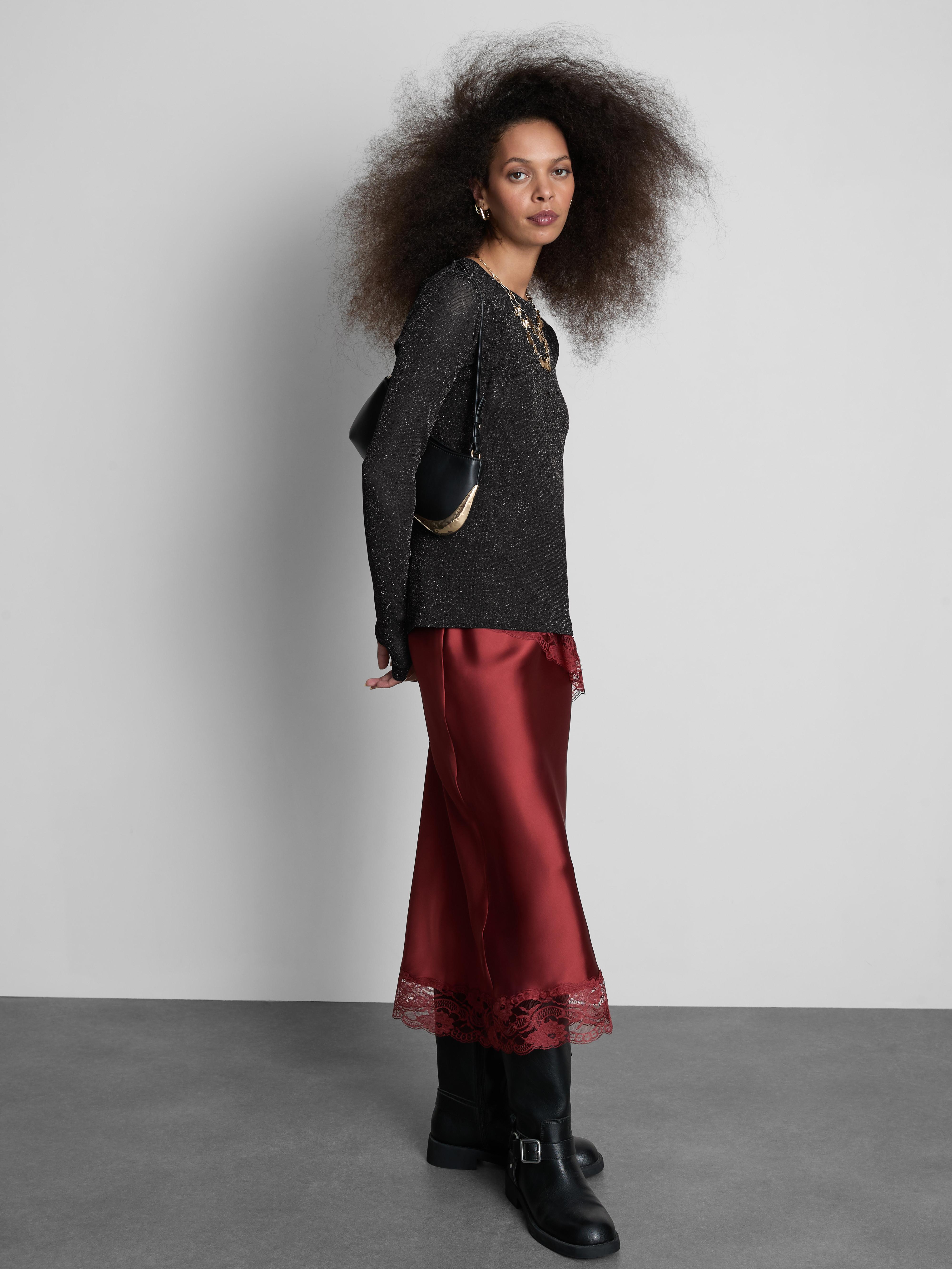 Sparkly Long Sleeve Top