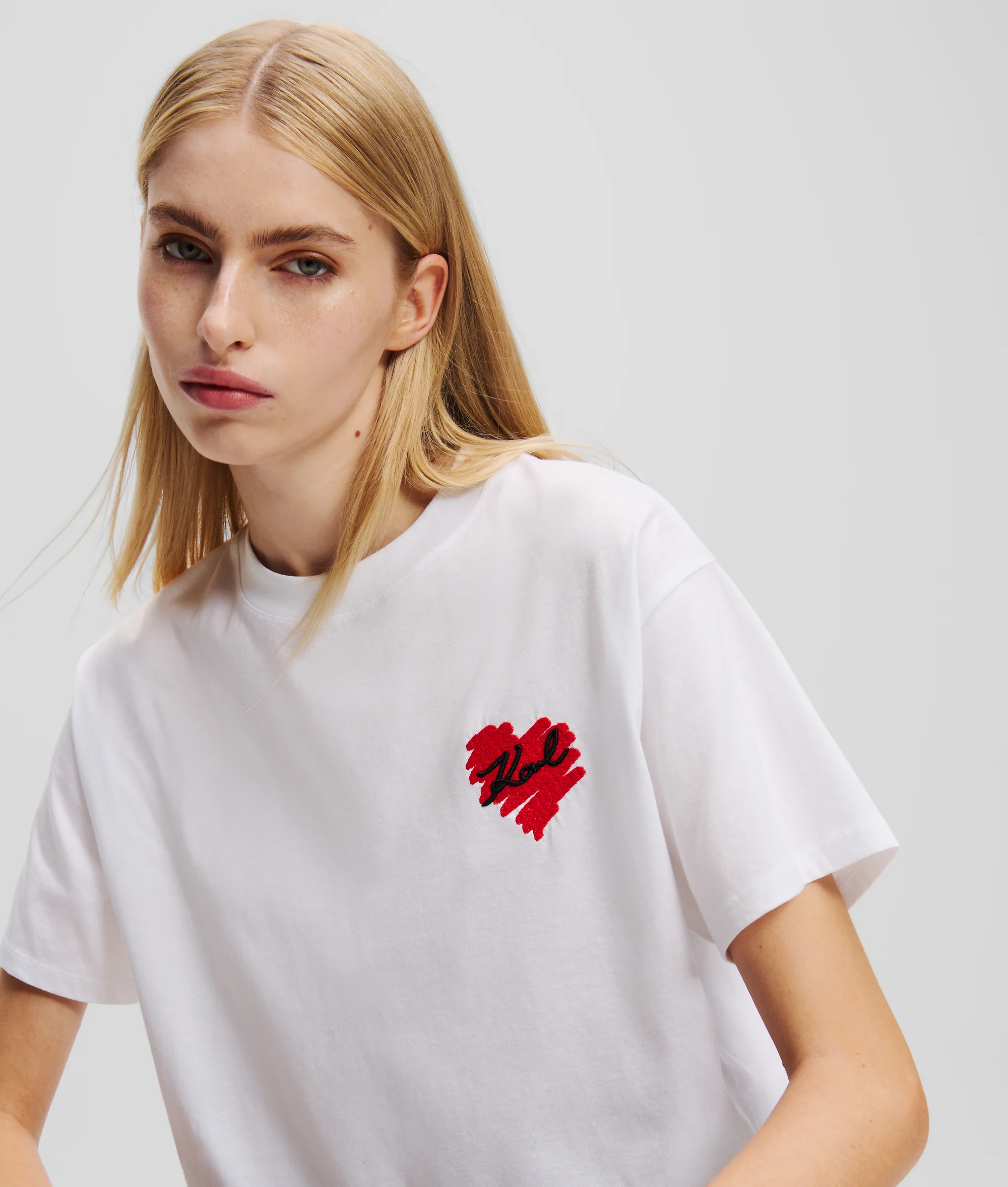 T-SHIRT CROPPED K/HEART