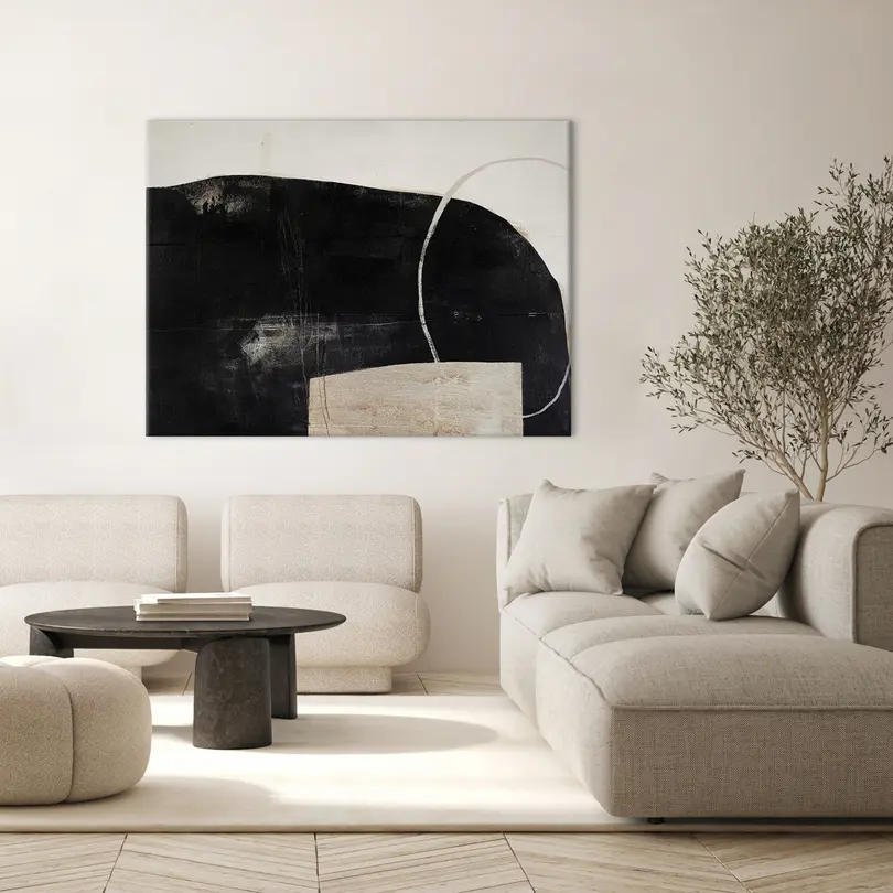 Bild mit Rahmen Design Painting