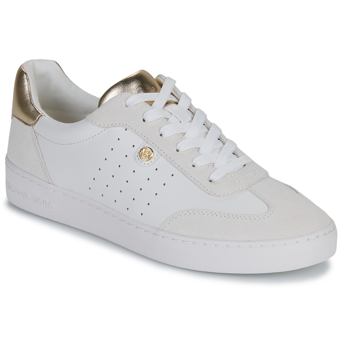 MICHAEL Michael Kors - SCOTTY LACE UP - White / Gold