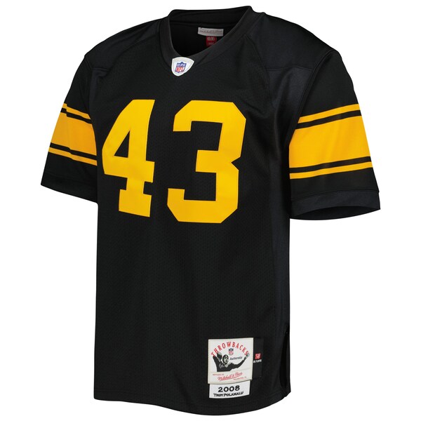 Troy Polamalu Pittsburgh Steelers 2008  Authentic Throwback Retired Player Jersey - Black