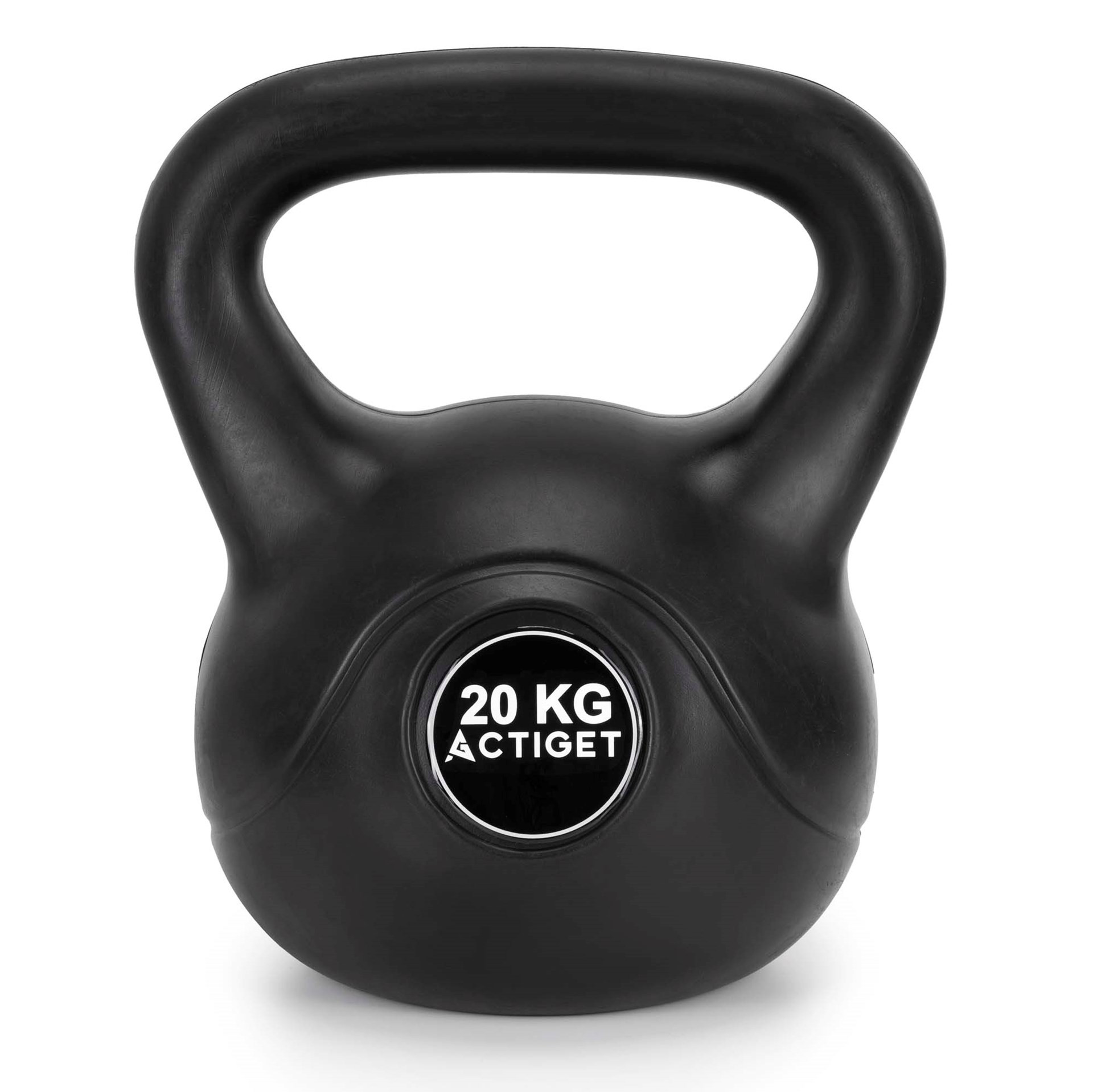 Kettlebell do ćwiczeń 20 kg hantla ACTIGET odważnik treningowy ABS kula