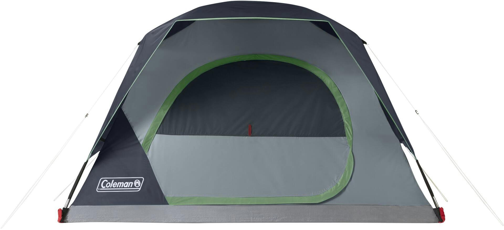 Coleman Skydome 3-Season, 4-Person Easy Set-Up Camping Dome Tent w/ Rain Fly & Carry Bag