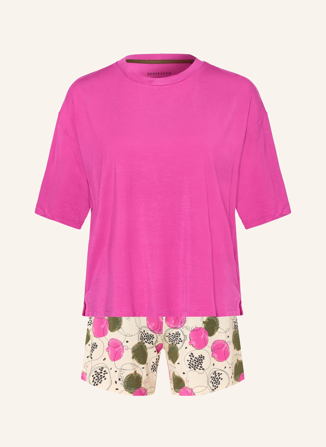 SCHIESSER Shorty-Schlafanzug CASUAL FASHION