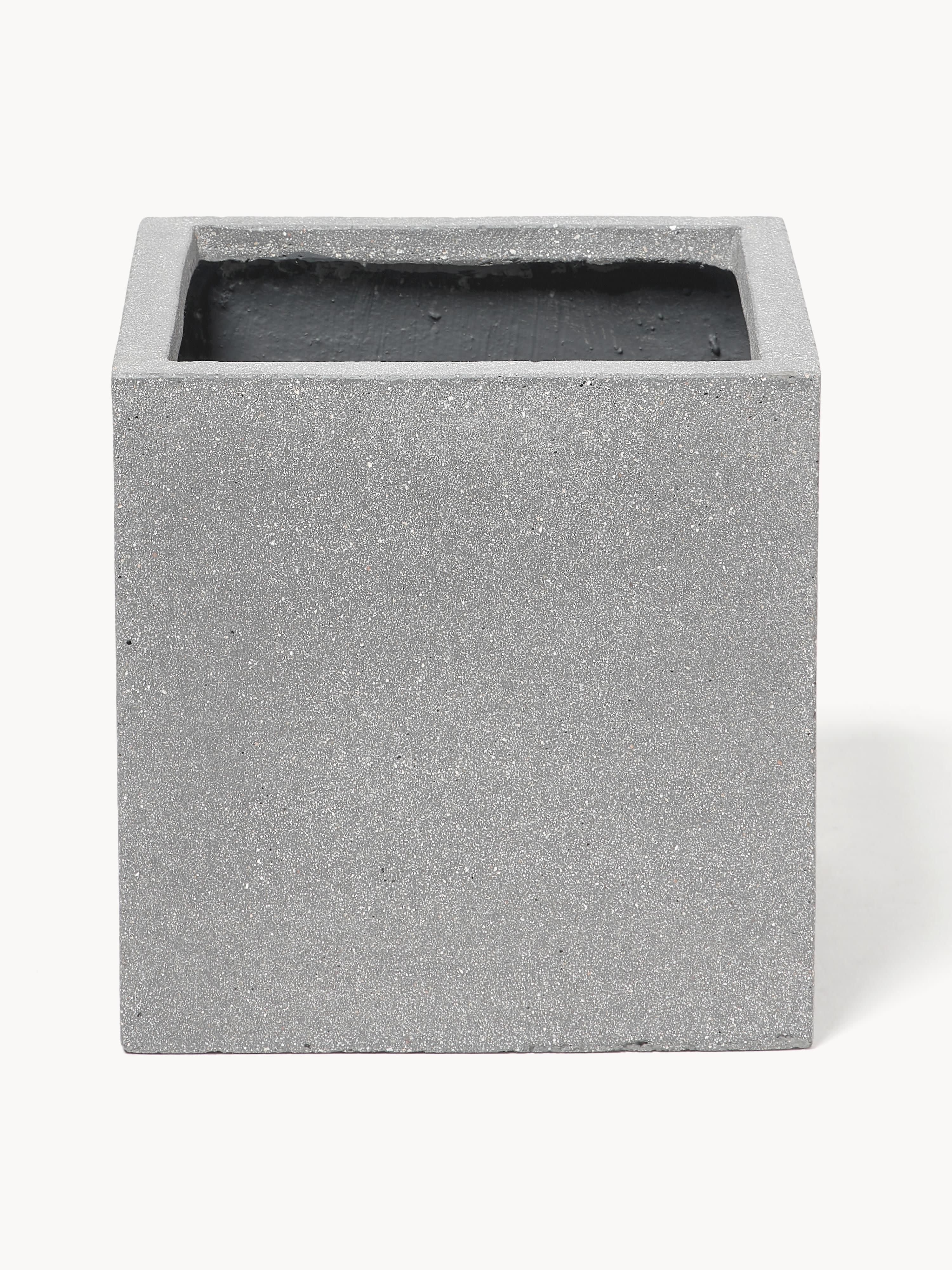 Blumentopf Tuscany aus Beton, H 30 cm