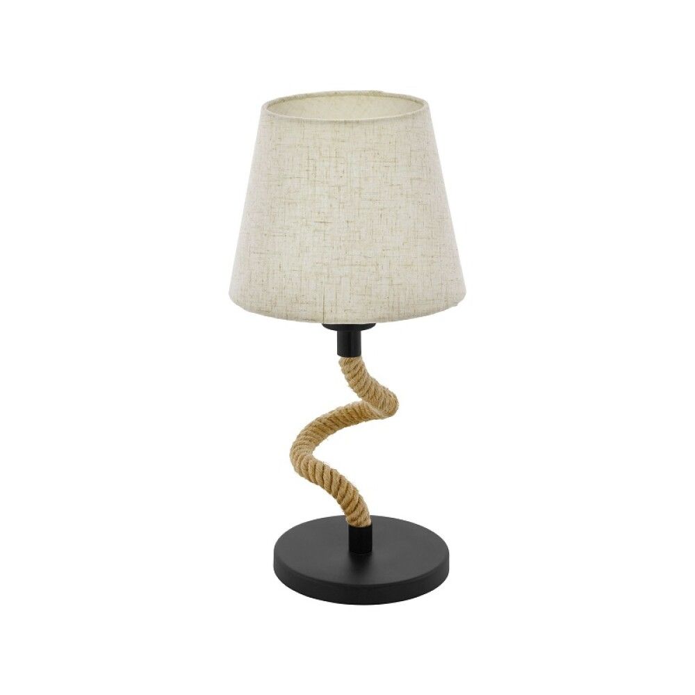 BORDLAMPE EGLO RAMPSIDE SVART/TRE