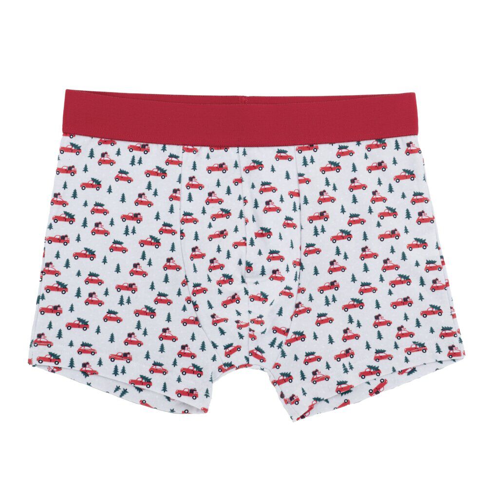 Caleçon homme x2 coton boÎte cadeau No&euml;l S/M/L/XL (2 modèles)