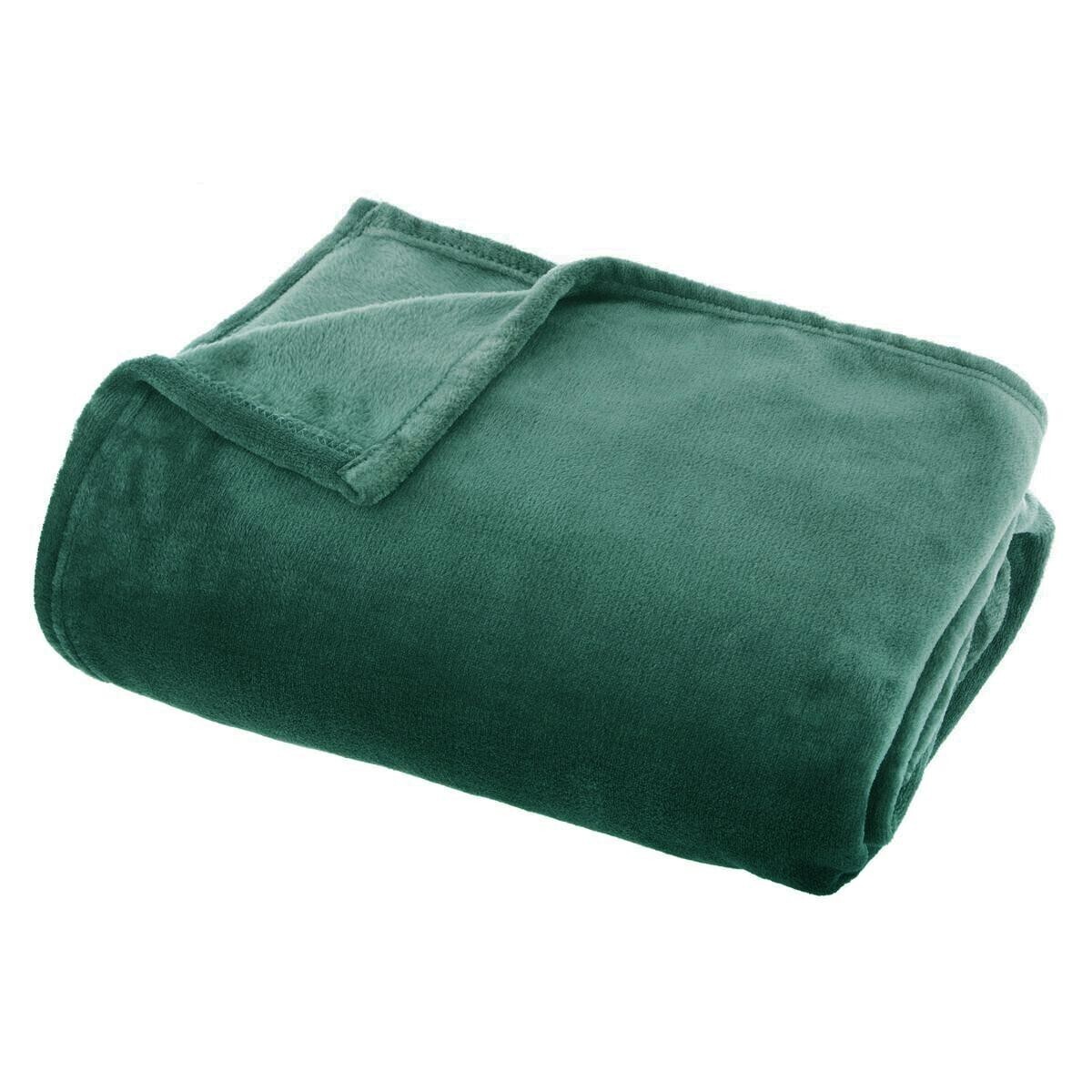 Flannel plaid Green, 130x180 cm