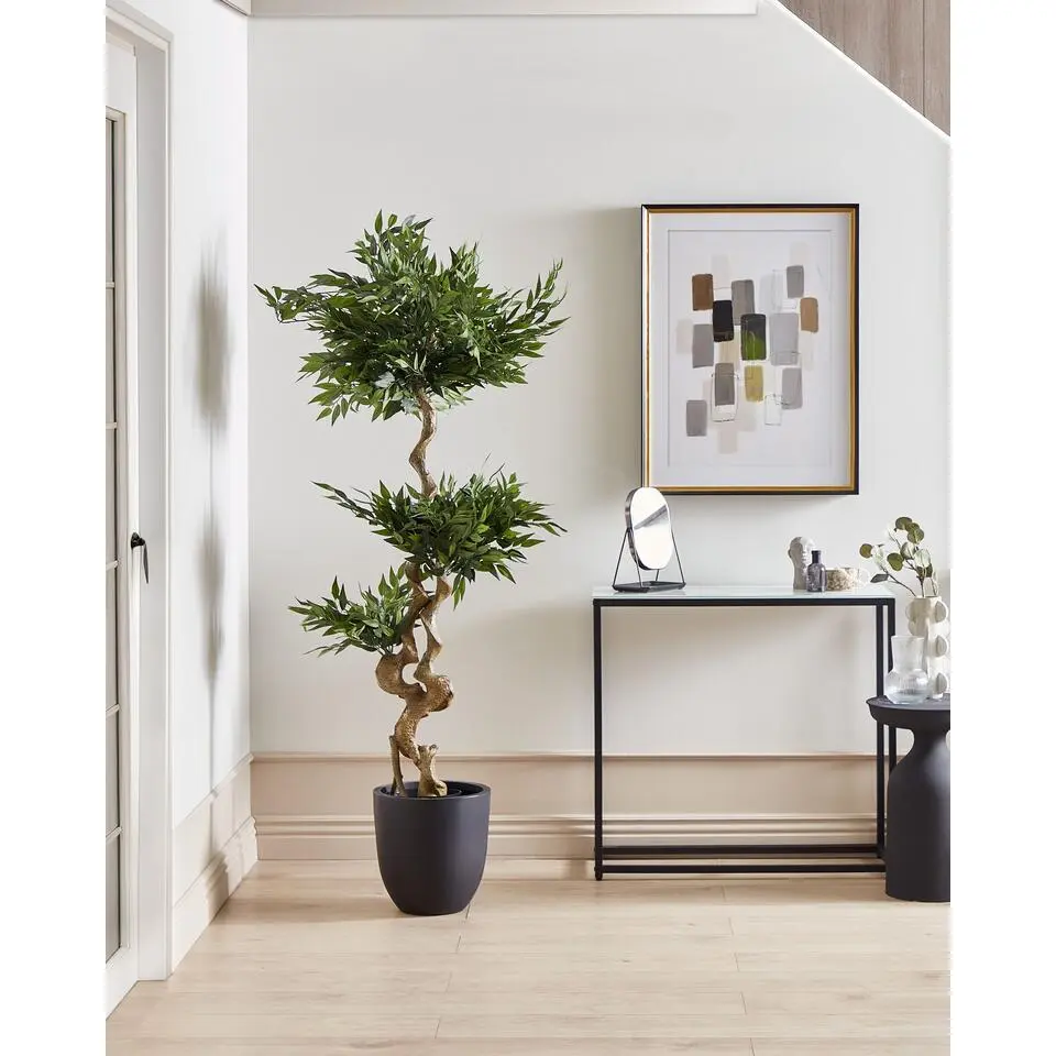 RUSCUS TREE - Kunstplant - Groen - 166 cm - Synthetisch materiaal