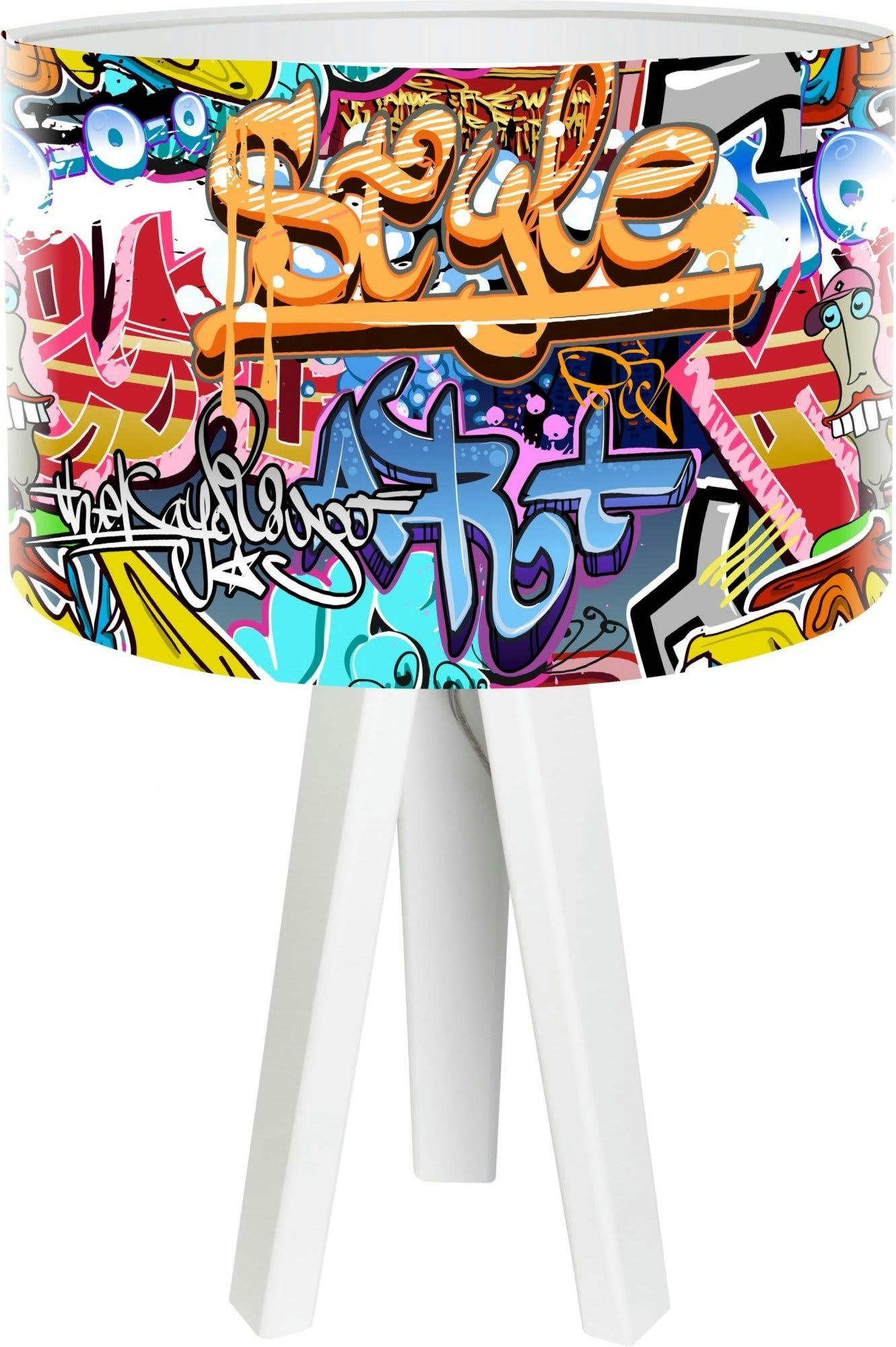 KIDS - Lampe de chevet enfant Bois Multicolore 30x30x45 cm