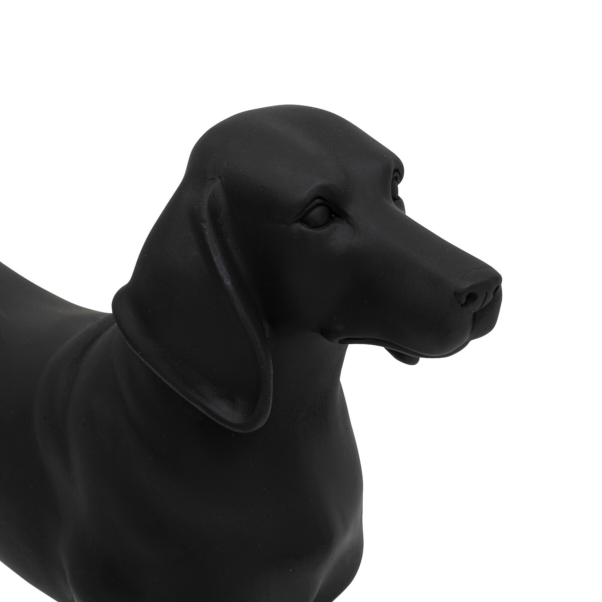 "Dog" statuette, resin Black, 40x25 cm