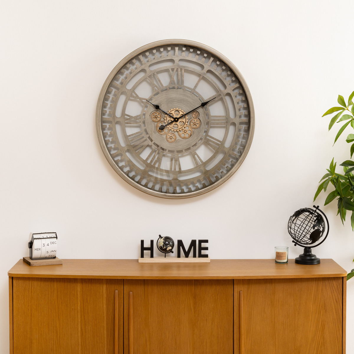 Clock"Ezra" D.80 cm