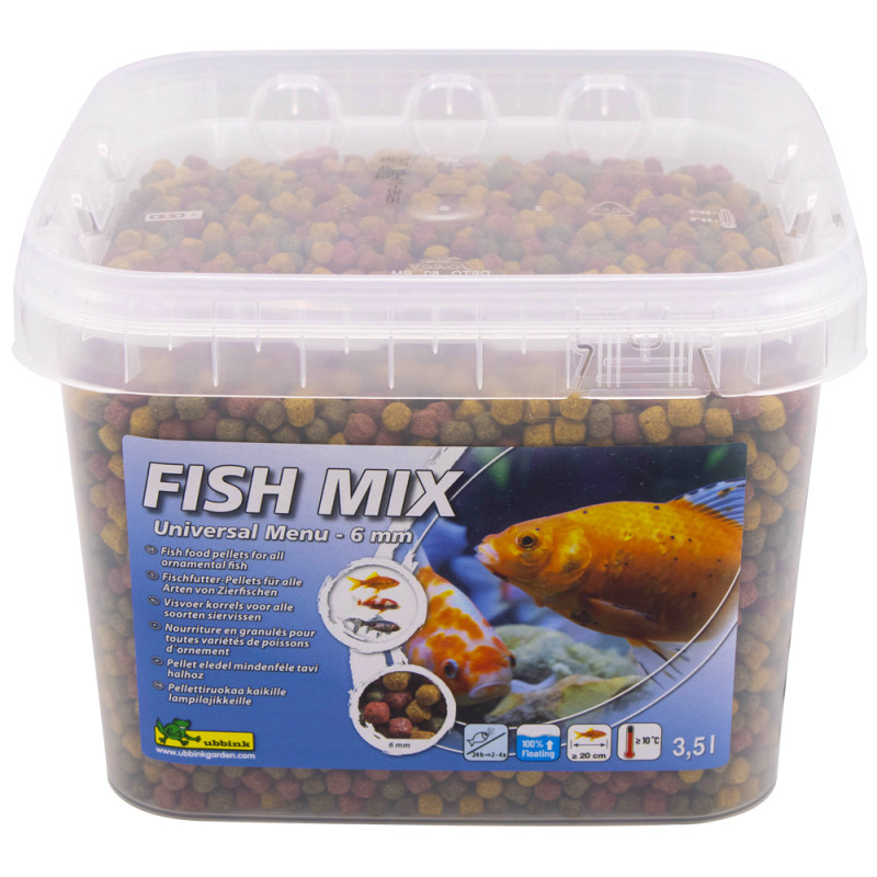 Nourriture pour poissons de bassin Fish Mix Universal Menu 3,5 L