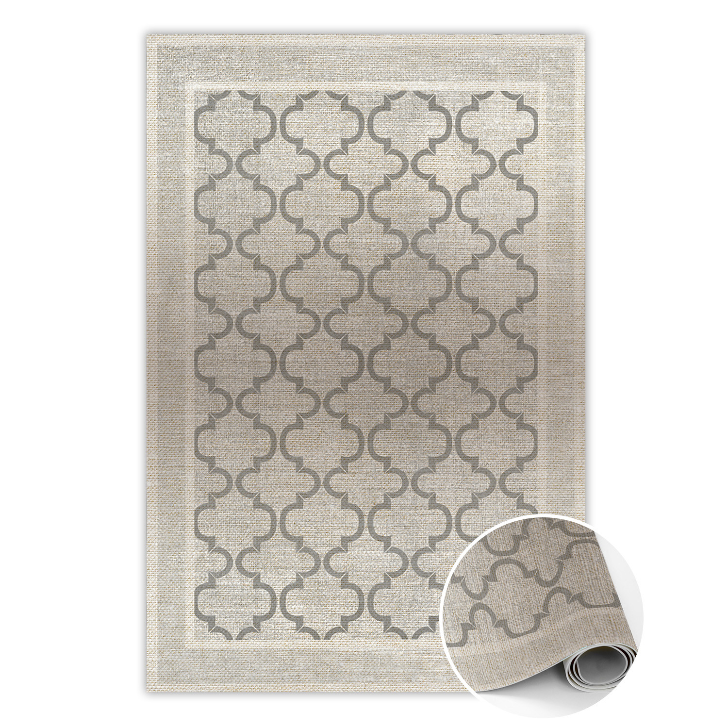 Wewnętrzny dywan winylowy Marokański design 100 x 150 cm
