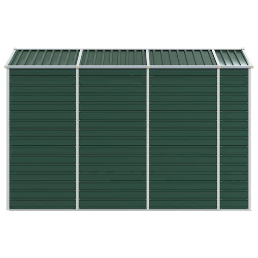 NNEVL Garden Shed Green 191x300x198 cm Galvanised Steel
