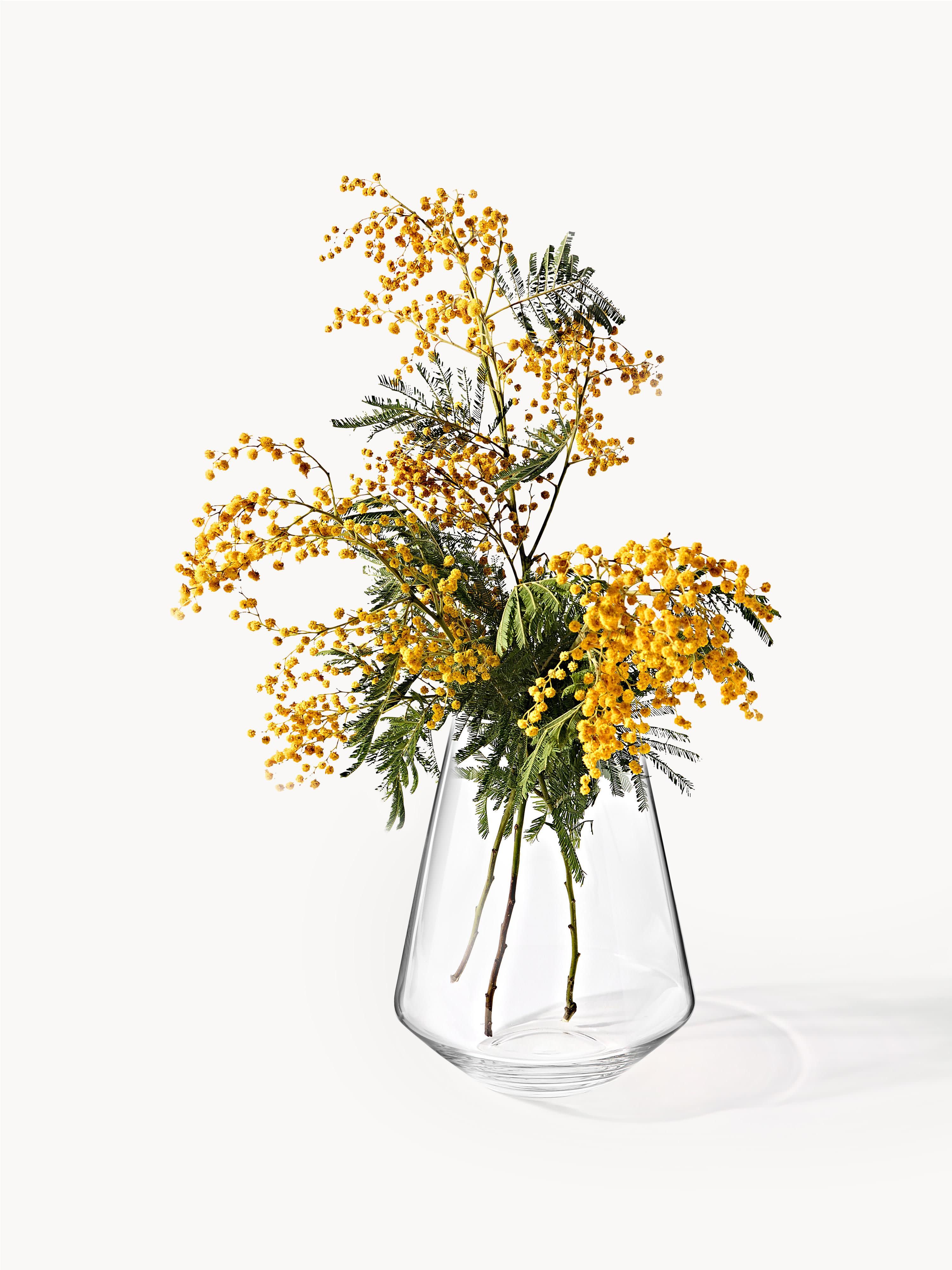 Mundgeblasene Glas-Vase Joyce, H 21 cm