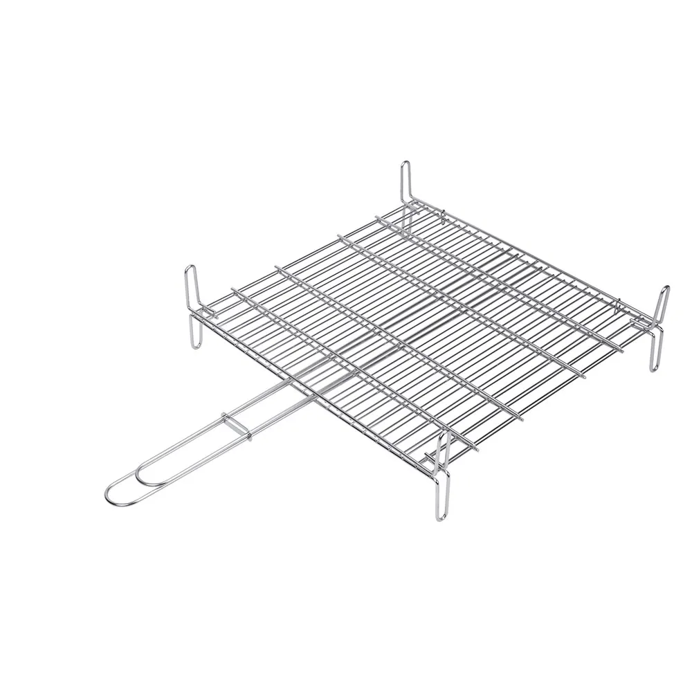 Sauvic 25x30 cm stainless steel double grill