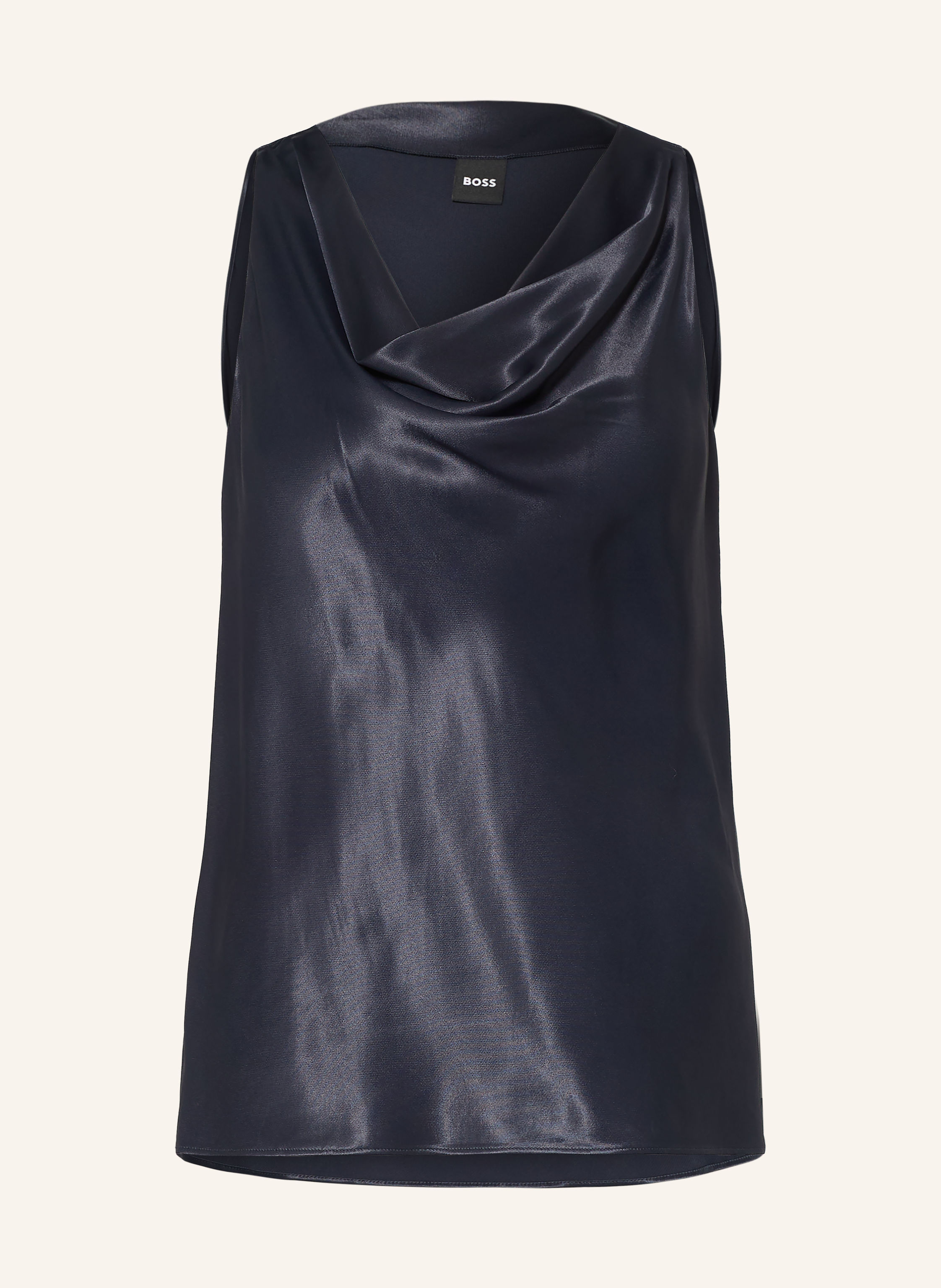 BOSS Blusentop BOUANA aus Satin