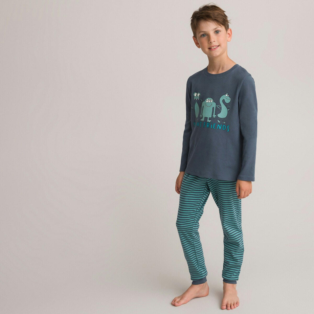 Pyjama imprimé monstres phosphorescent
