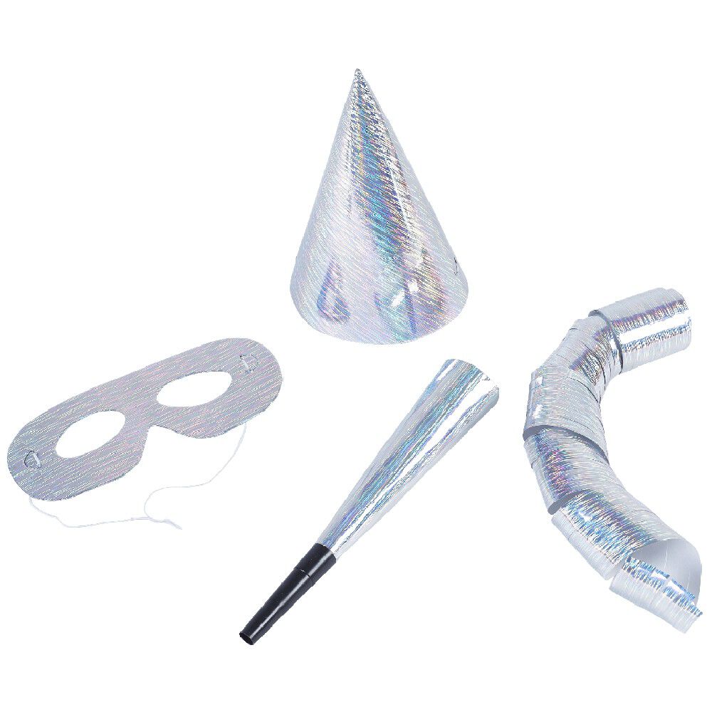 Cotillon pailleté pour 5 personnes papier