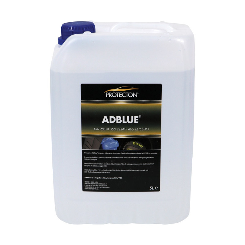 Fluide de réduction des gaz d'échappement Ad Blue 5 L PROTECTON