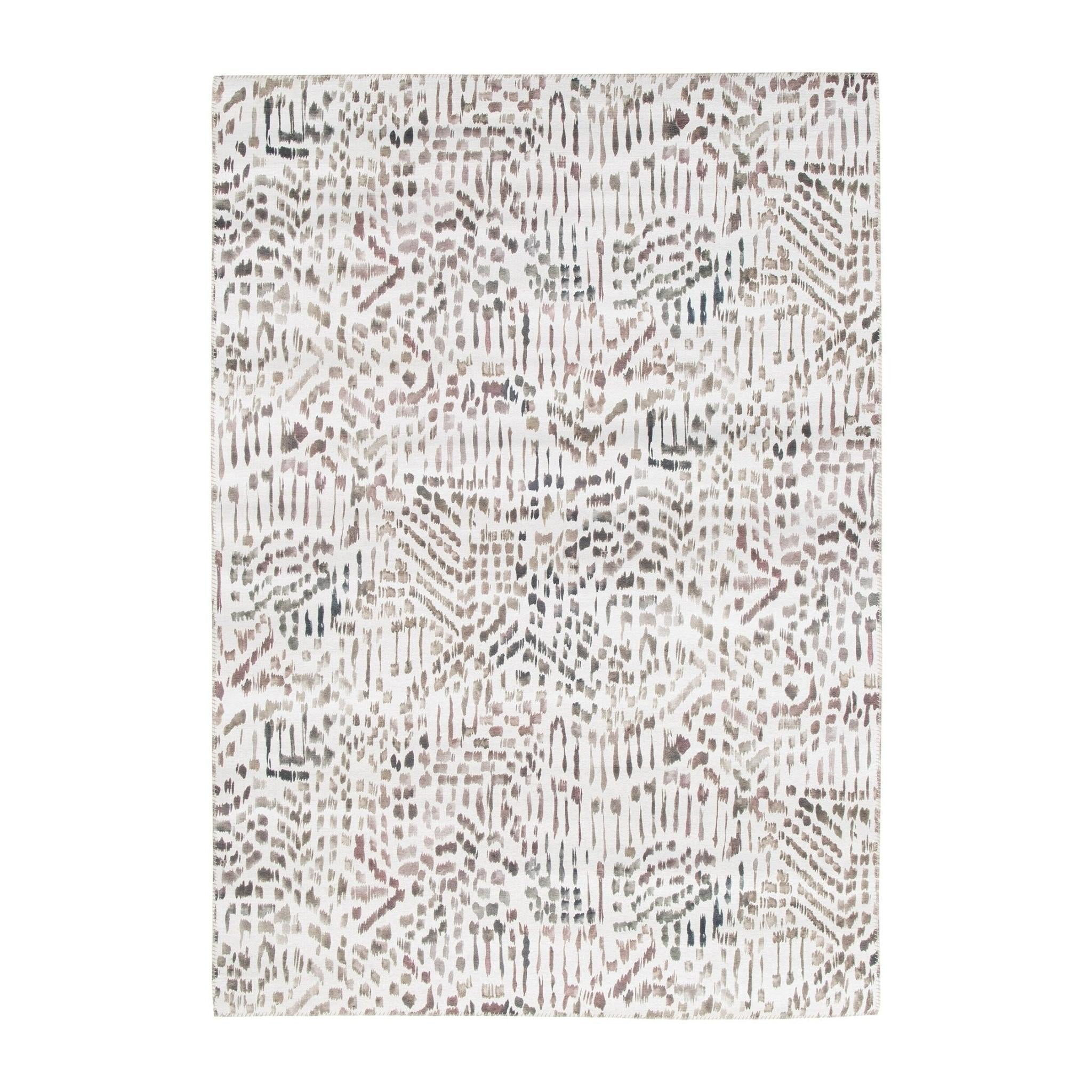 AFK Living vloerkleed Ghom - design - grijs - 120 x 160 cm