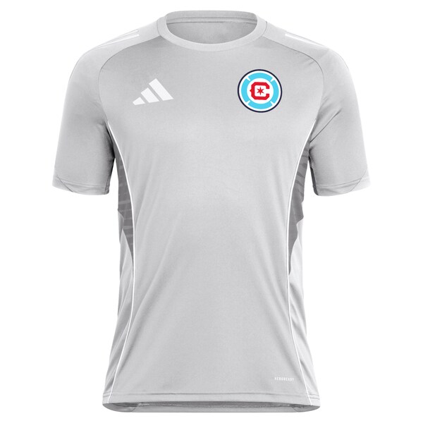 Chicago Fire adidas 2025 Training Jersey - Silver
