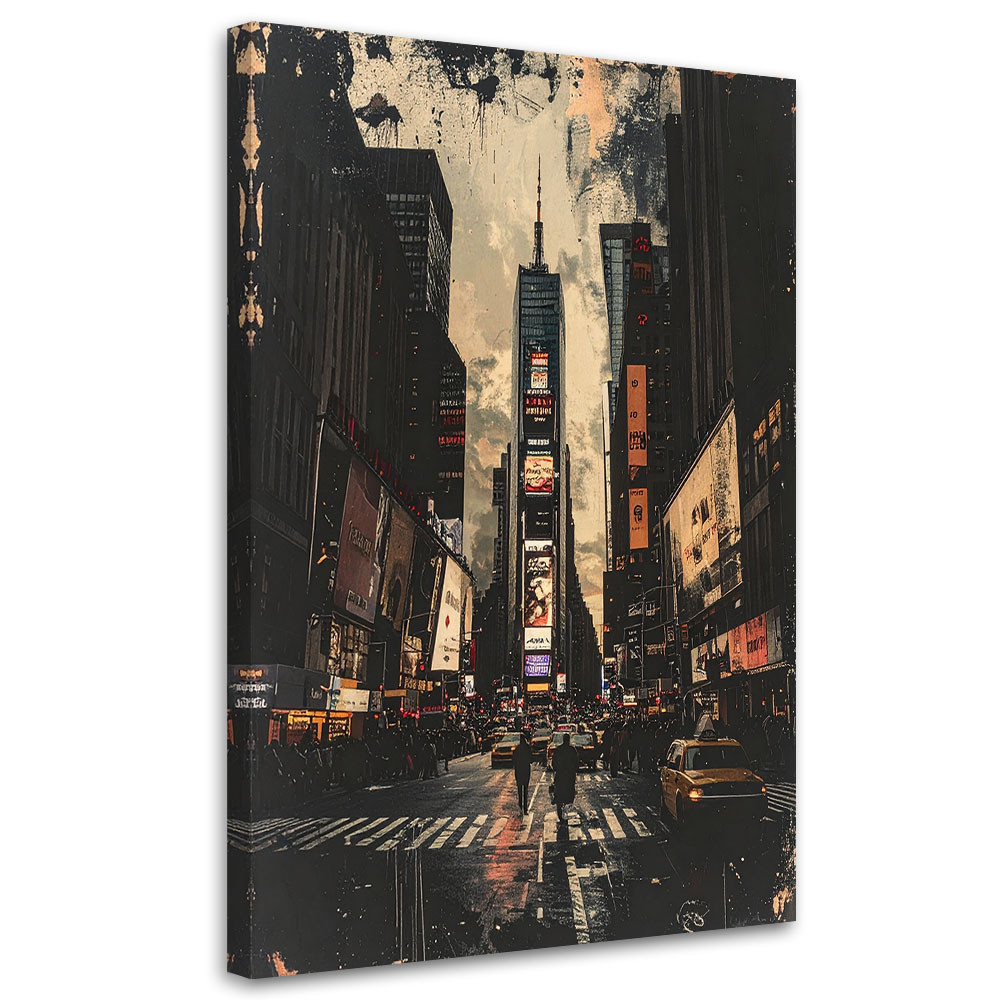 Obraz do salonu sypialni biura hotelu, Nowy Jork Times Square 20x30