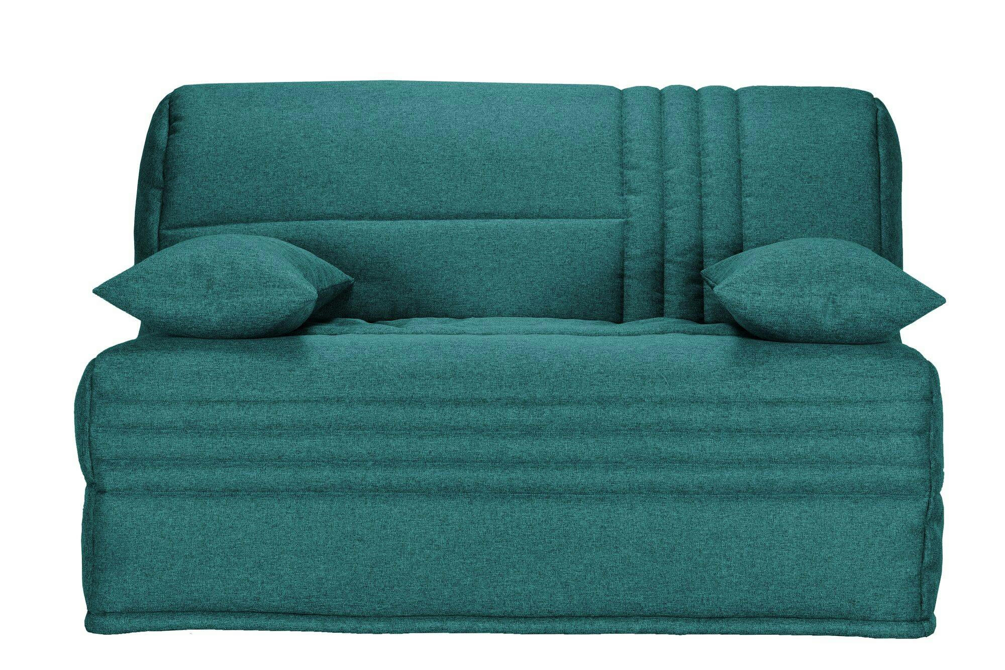 GENAY - Banquette BZ avec matelas de 15 cm bleu canard