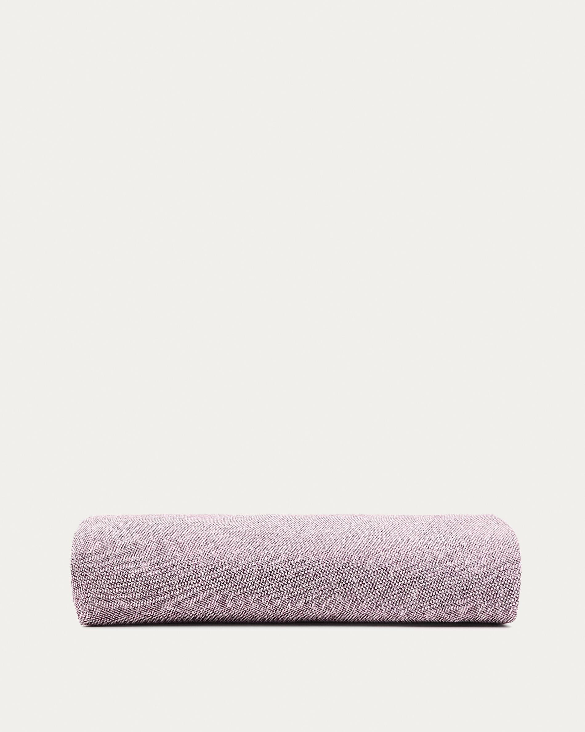 Kaeli purple footrest cover Ø120cm