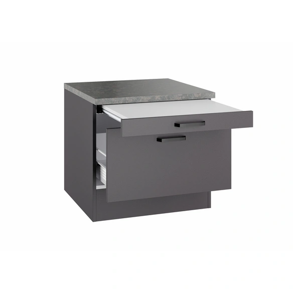 Unterschrank »OPTImulti MUKI UW654-1E  «, BxTxH: 60 x 60 x 57,1 cm, Anthrazit Matt (Kiel420)