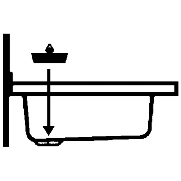 Ventilstopfen, Kunststoff, schwarz