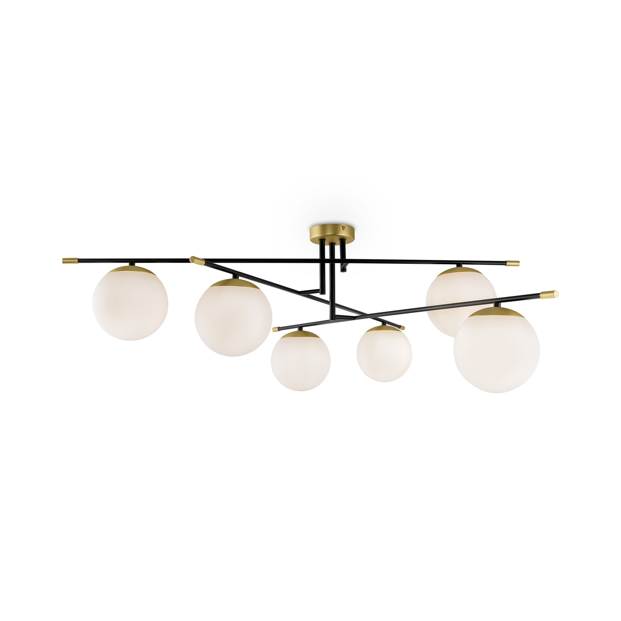 Lampa sufitowa mosiężno-złota NOSTALGIA 6xE14x40W Maytoni