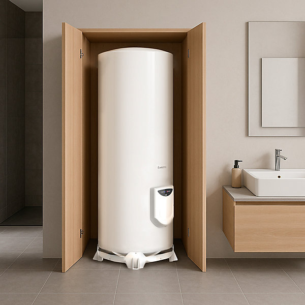 Chauffe-eau électrique 250l HPC  XPERT stéatite vertical sur socle D570mm - ARISTON - 3000791