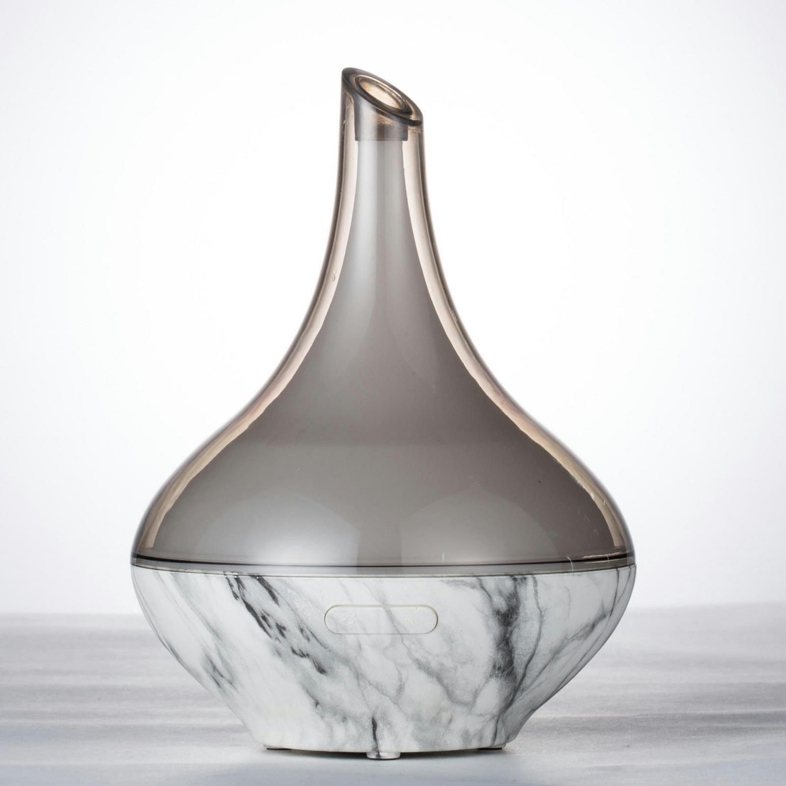 HESTIA - Diffuseur imitation marbre avec éclairage led multicolore - H 21,5