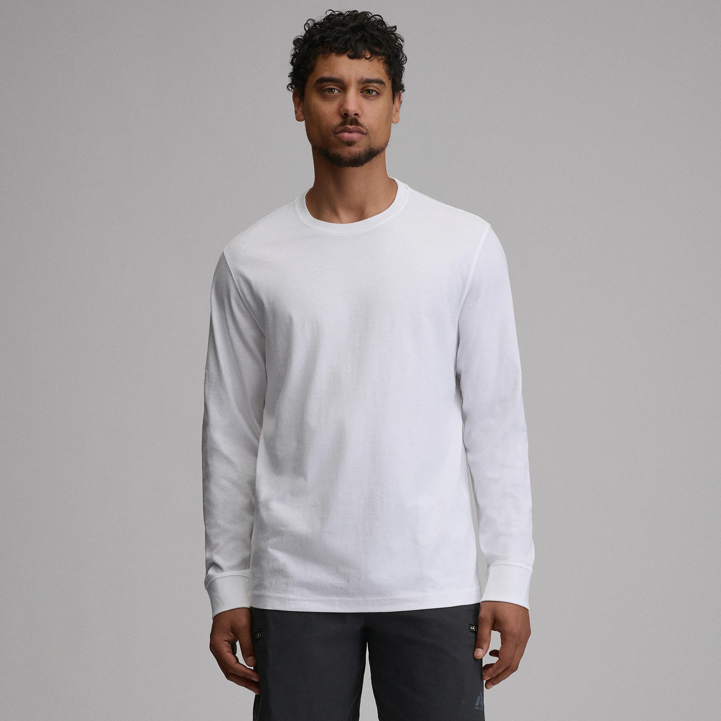 Men's Legend Wash 100% Cotton Long-Sleeve Classic T-Shirt
