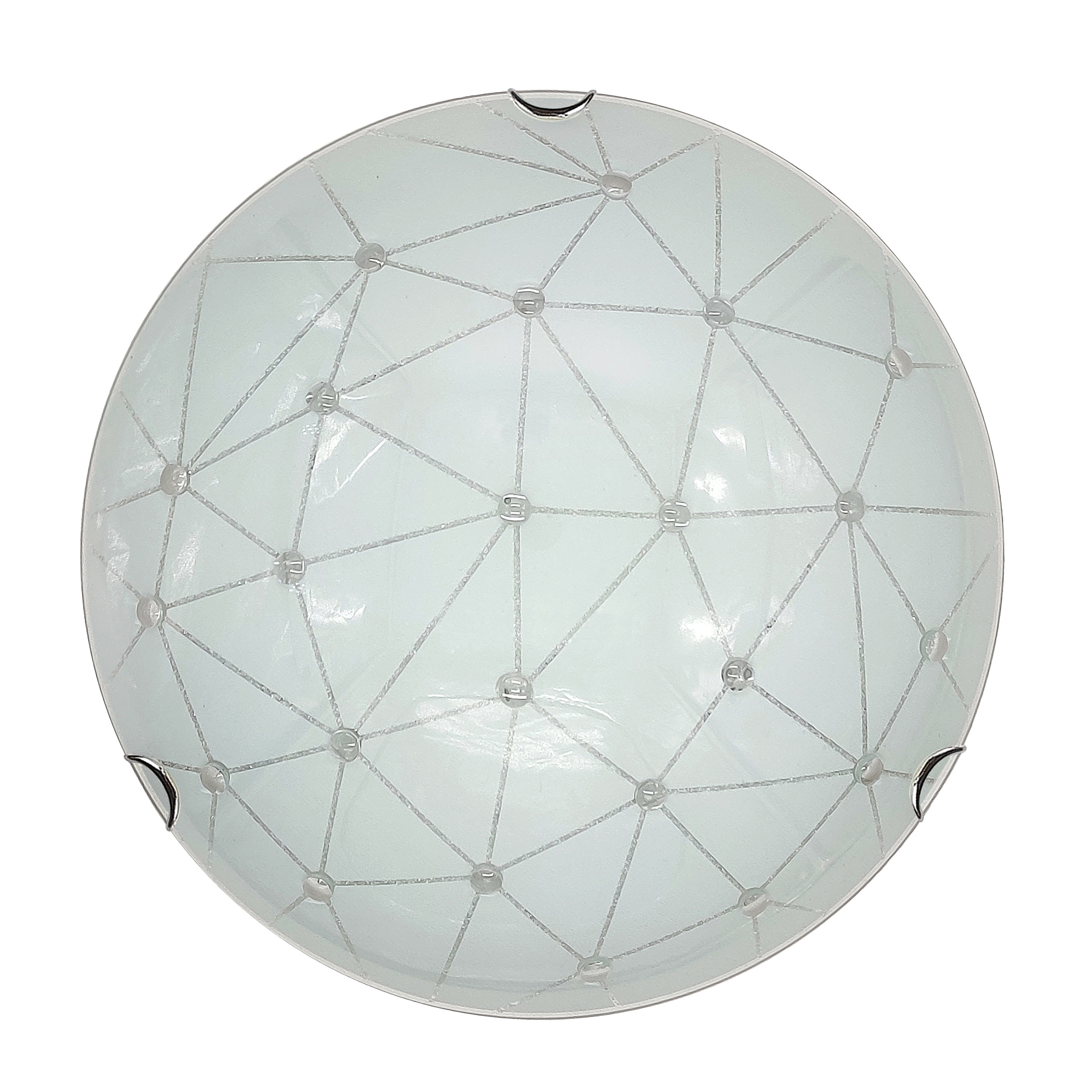 Plafonbiały okrągły 30cm ROCK 1xE27x40W IP20 Candellux