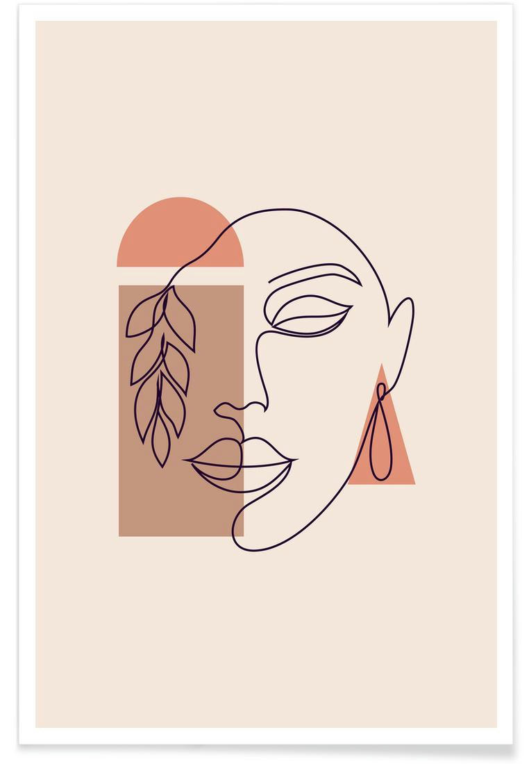 AUTUMN - Affiche blanc ivoire